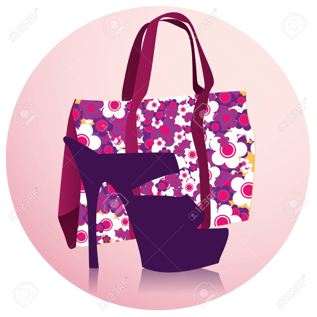 Women bags and shoes